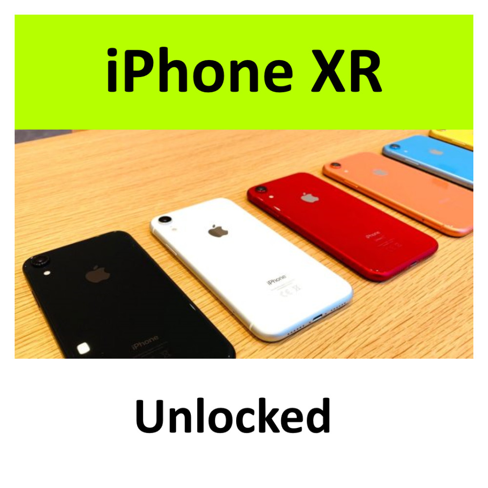 Apple iPhone XR 64GB Factory Unlocked All Colors Smartphone – Good