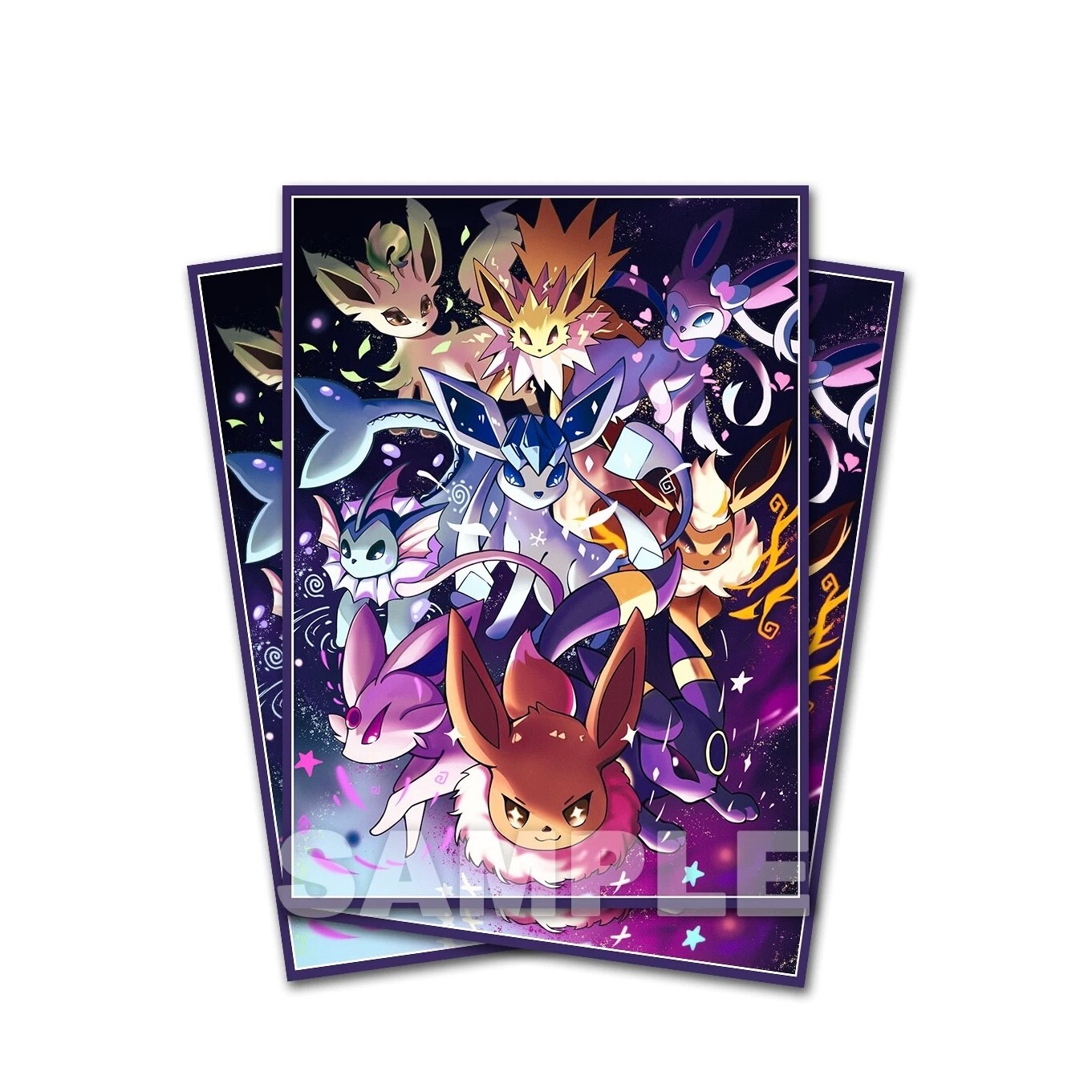Trading Card Pokémon TCG Eevee Trading Card Sleeves 67X92mm Standard Size 60PCS