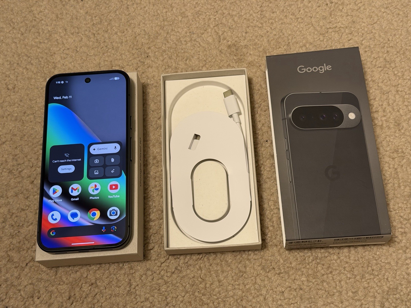 Google Pixel 10 128GB Obsidian Black (Unlocked)