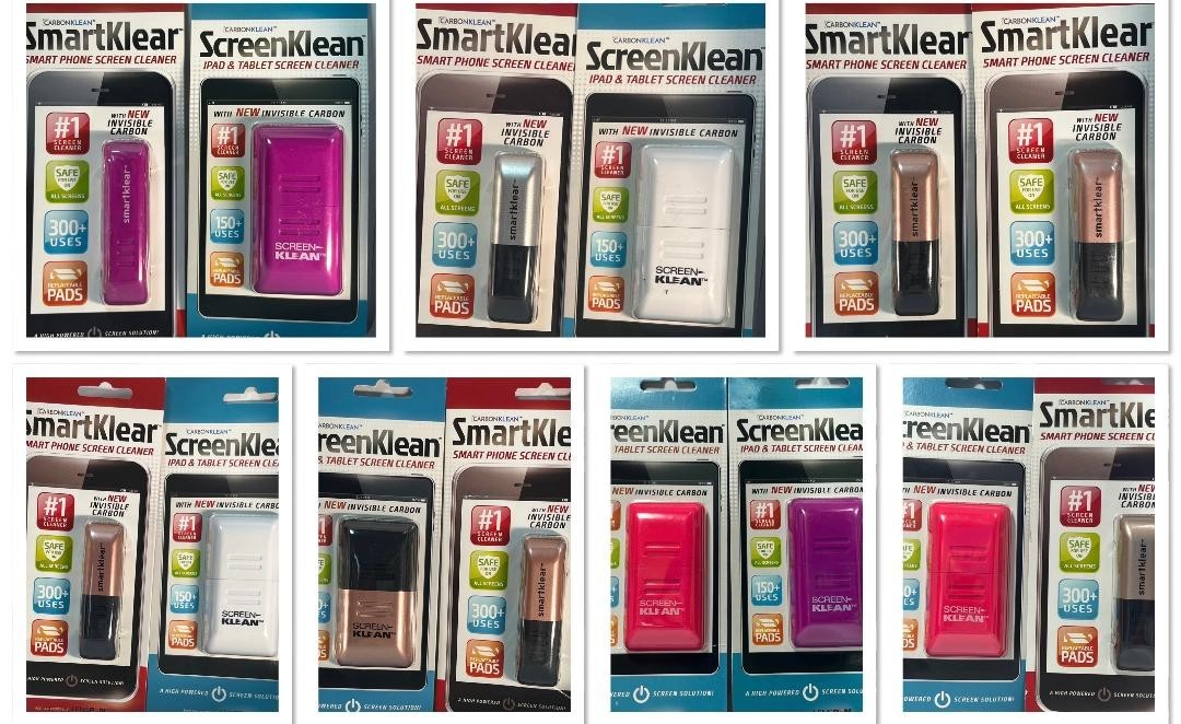 2 Carbon Klean SMART KLEAR Phone Cleaner SCREEN KLEAN Tablet Cleaner YOUR CHOICE