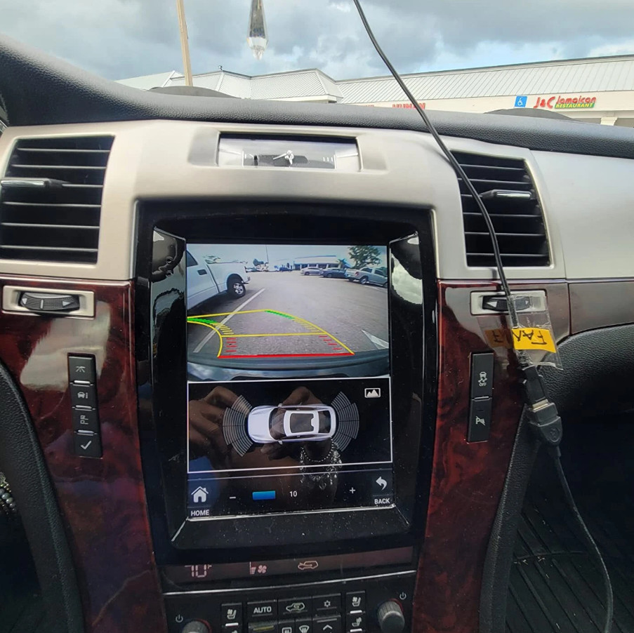 For Cadillac Escalade 2007-2014 Apply Carplay Car Stereo Radio Android GPS 64GB