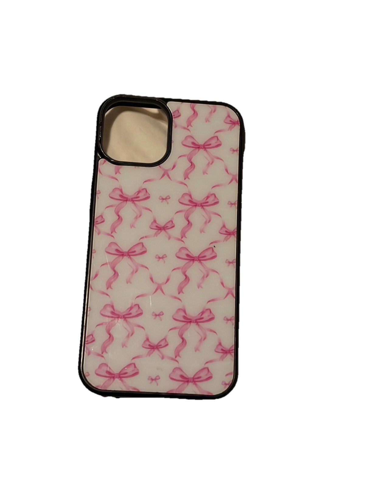 Shockproof Coquette Pink Bow iPhone 13/14 Phone Case