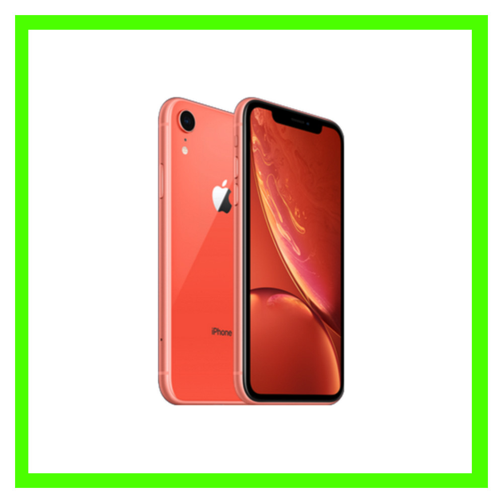 Apple iPhone XR 64GB Coral/Black Unlocked -MINT