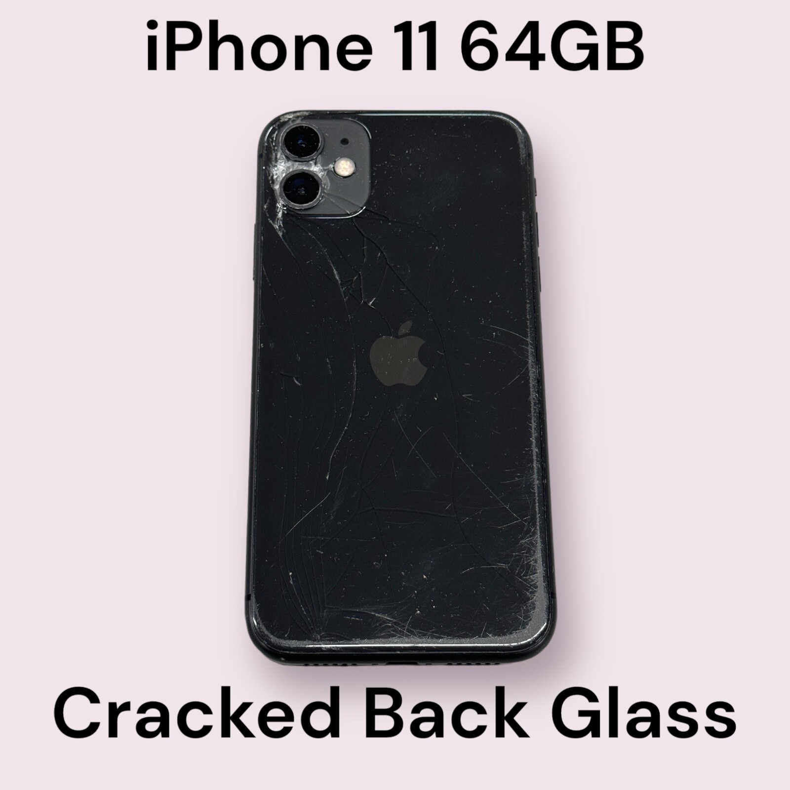 Apple iPhone 11 – 64GB – Black (Unlocked) A2111 (CDMA + GSM)