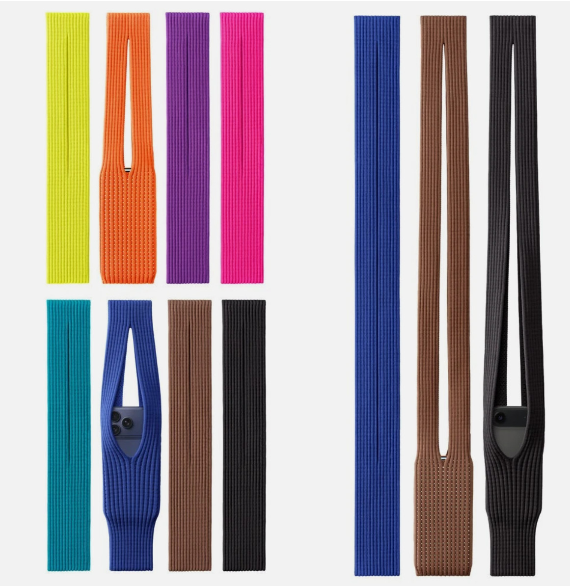 Short/Long Size iPhone Pocket | Apple Phone Handbag | Crossbody Strap Bag Case