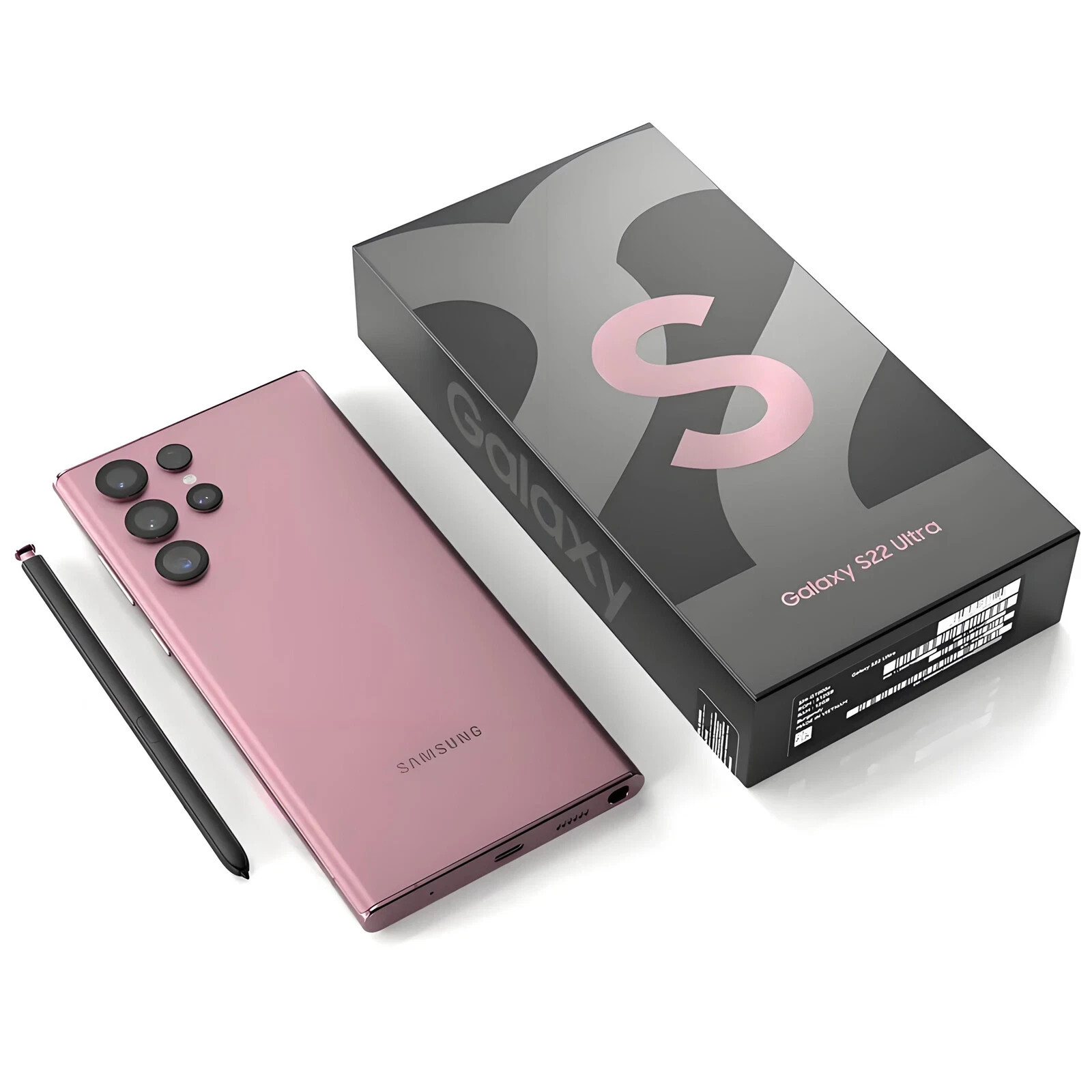 New Samsung Galaxy S22 Ultra 5G 128GB SM-S908U GSM CDMA Factory Unlocked