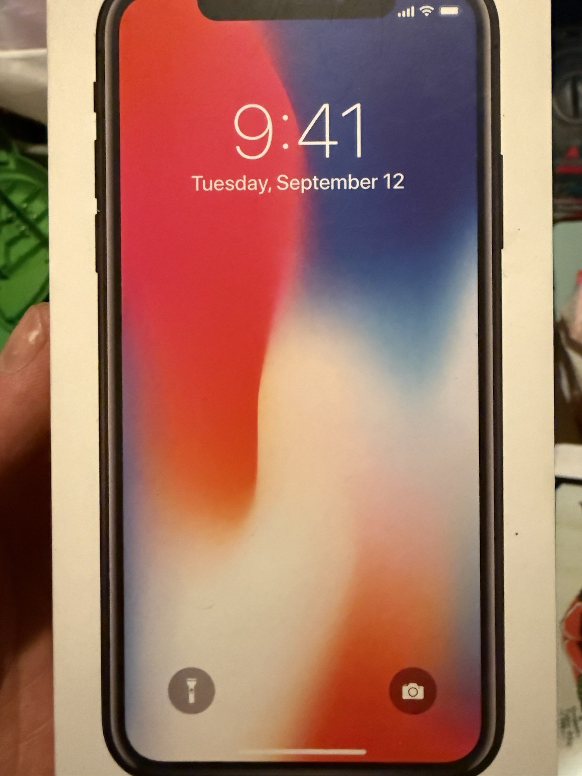 Apple iPhone X 12MP Black 5.8″ Retina Display Face ID Smartphone