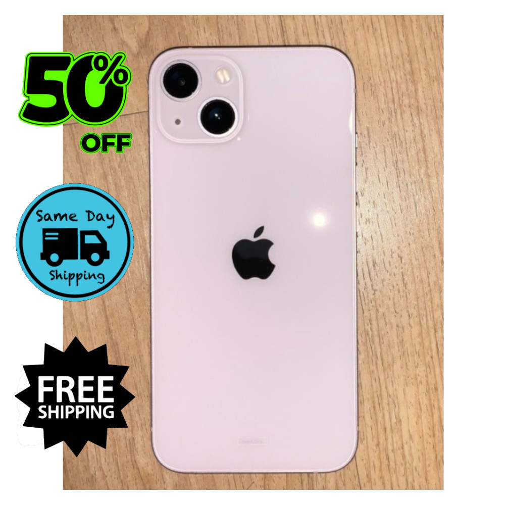 Apple iPhone 13 128/256/512GB Midnight, Starlight, Pink – Unlocked, Verizon, 5G