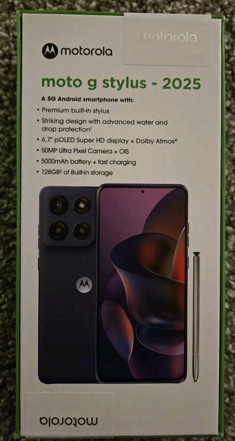 Motorola Moto G Stylus 2025 (Cricket Wireless) 128GB