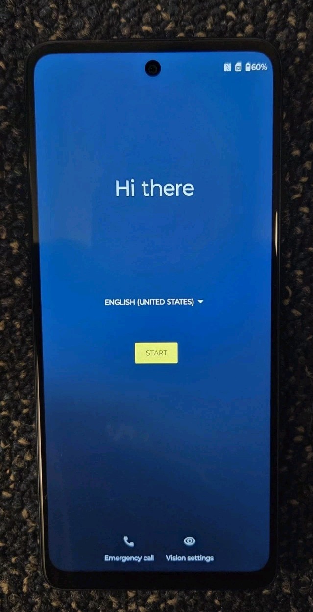 Motorola Edge 5G UW 2021 XT2141 128GB 6GB Verizon Unlocked Nebula Blue Excellent