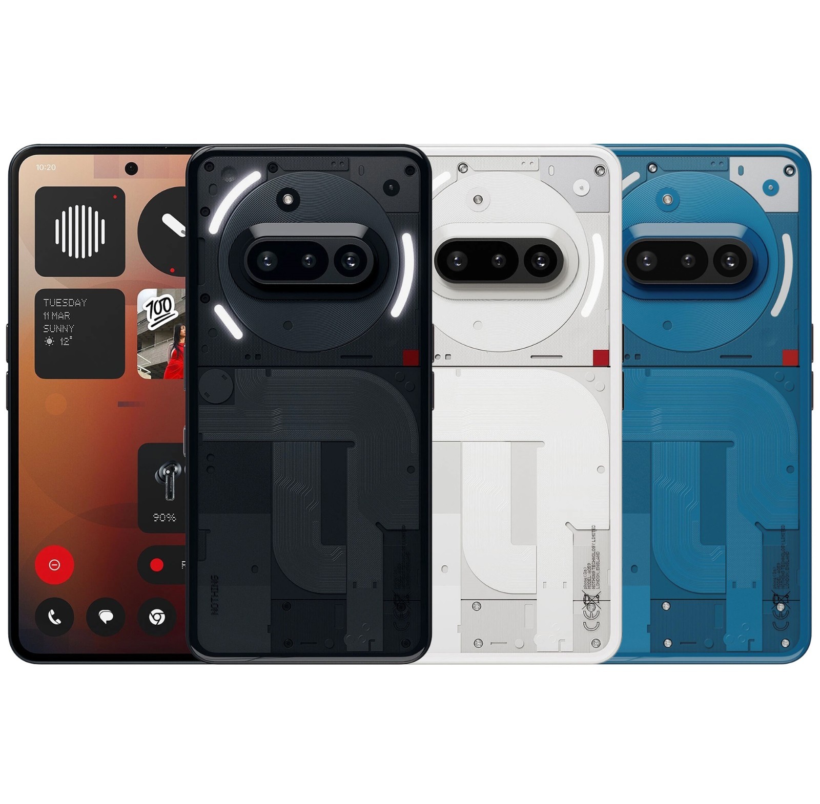 Nothing Phone 3A 128GB 8GB RAM A059 (FACTORY UNLOCKED) 6.77″ 50MP (Global)