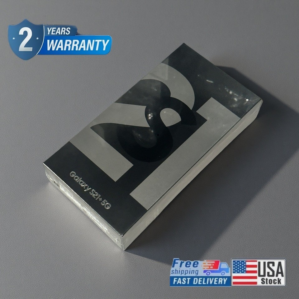 NEW SEALED Samsung Galaxy S21+ Plus 5G SM-G996U1 256GB/128GB Factory Unlocked US