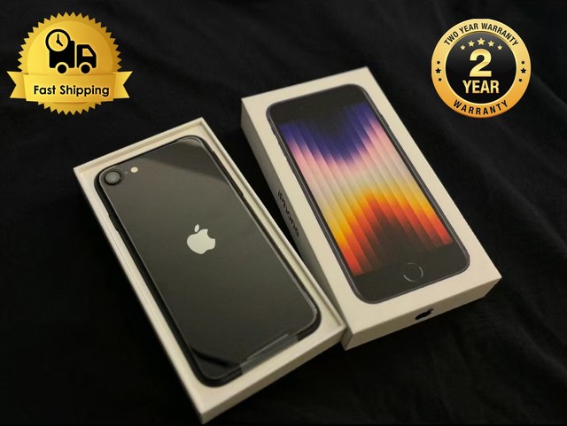 NEW❖Sealed Apple iPhone SE 3rd 5G 2022 64-256GB UNLOCKED USA IN STOCKFast Ship