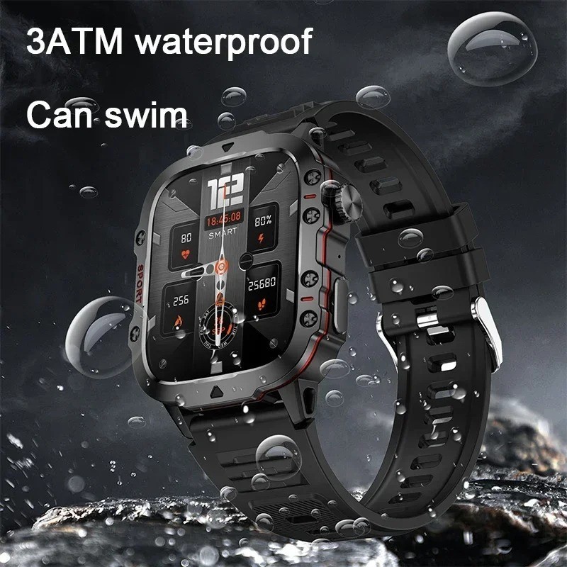 Xiaomi 2025 Smart Watch Men 2.01″ Waterproof Bluetooth Call Sport Watch