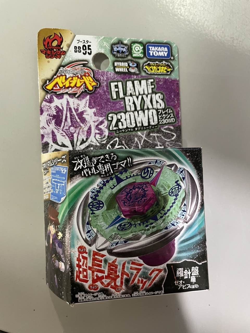 Fight Flame Byxis Original Beyblade Metal 230WD genuine takara tomy MIB