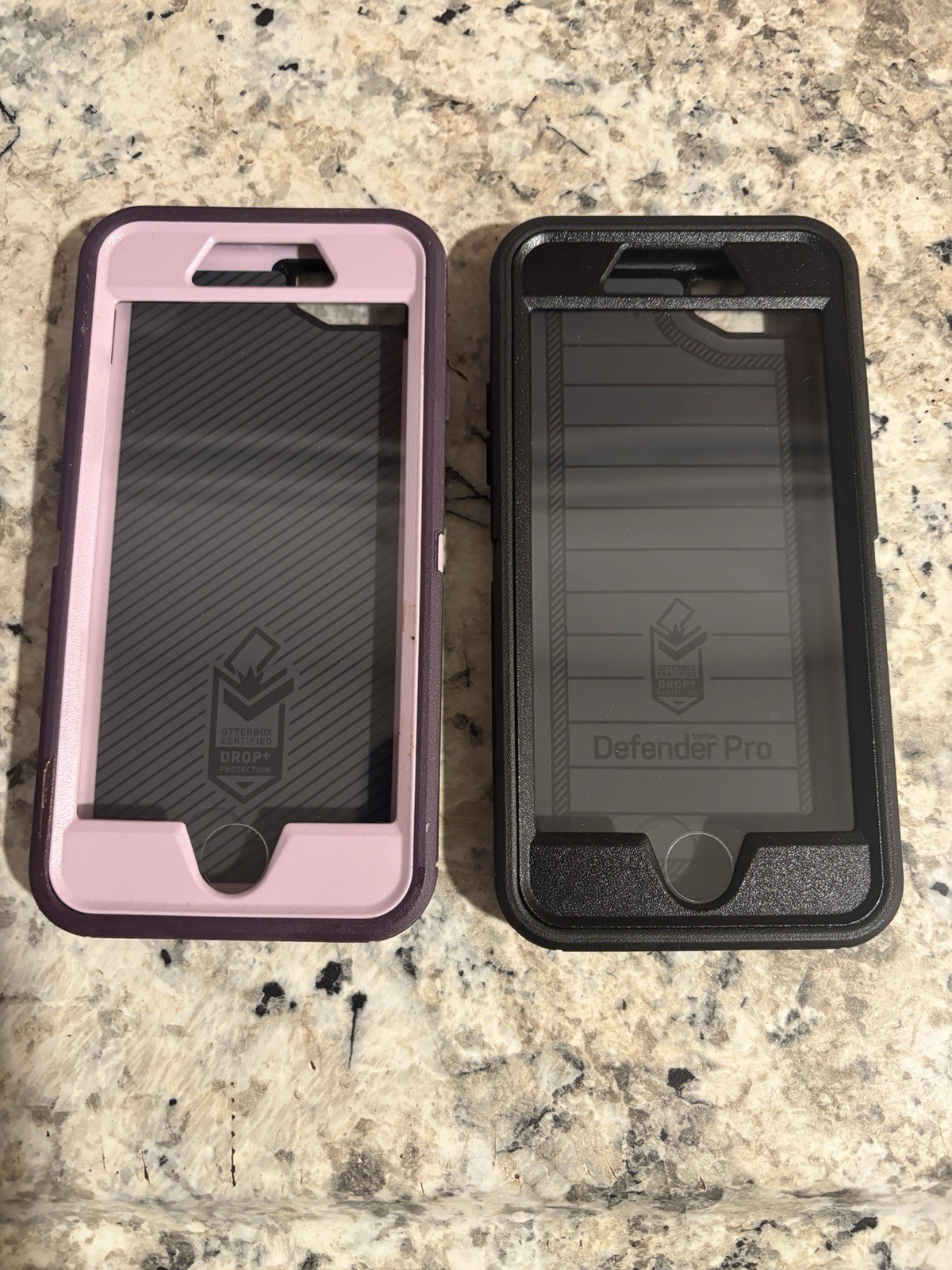 OTTERBOX Defender Pro Rugged Cases Lot of 2 For IPhone SE w/ holsters