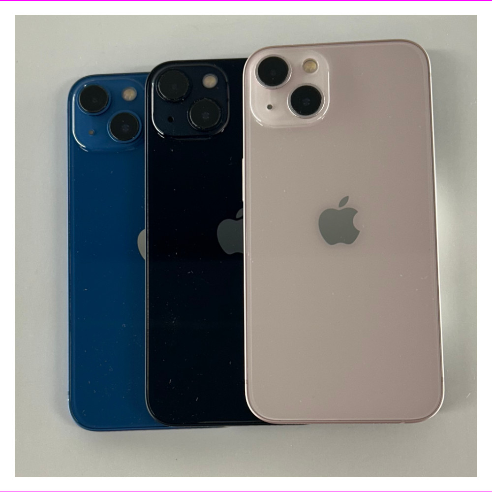 Apple iPhone 13 – Mint – 128GB/256GB – Unlocked & Verizon – Midnight, Blue, Pin