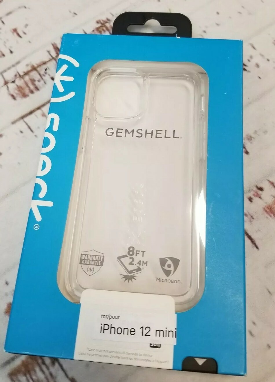 📱Speck Gemshell Clear Case For iPhone 12 Mini Apple Phone Protector