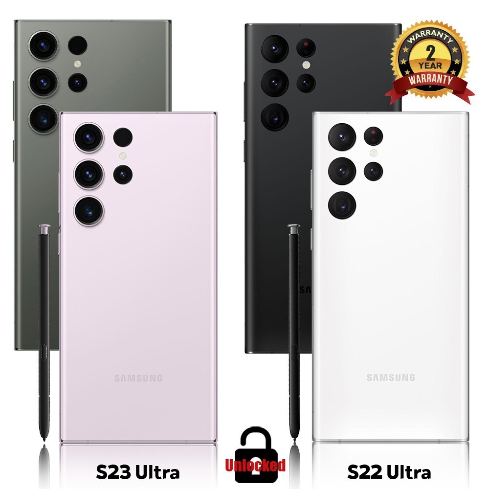 FACTORY NEW SEALED SAMSUNG GALAXY S23 ULTRA 5G/S22 ULTRA 5G GSM CDMA UNLOCKED