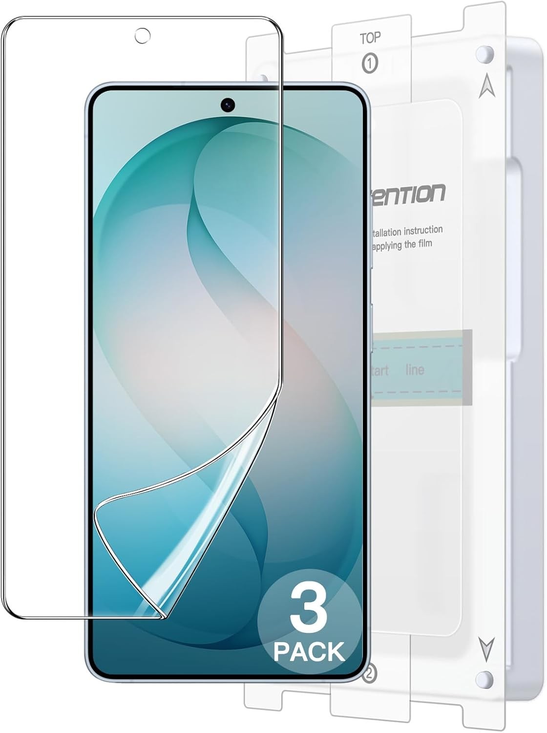 3 Pack Screen Protector for Samsung Galaxy S26, Flexible TPU Film & HD Clear