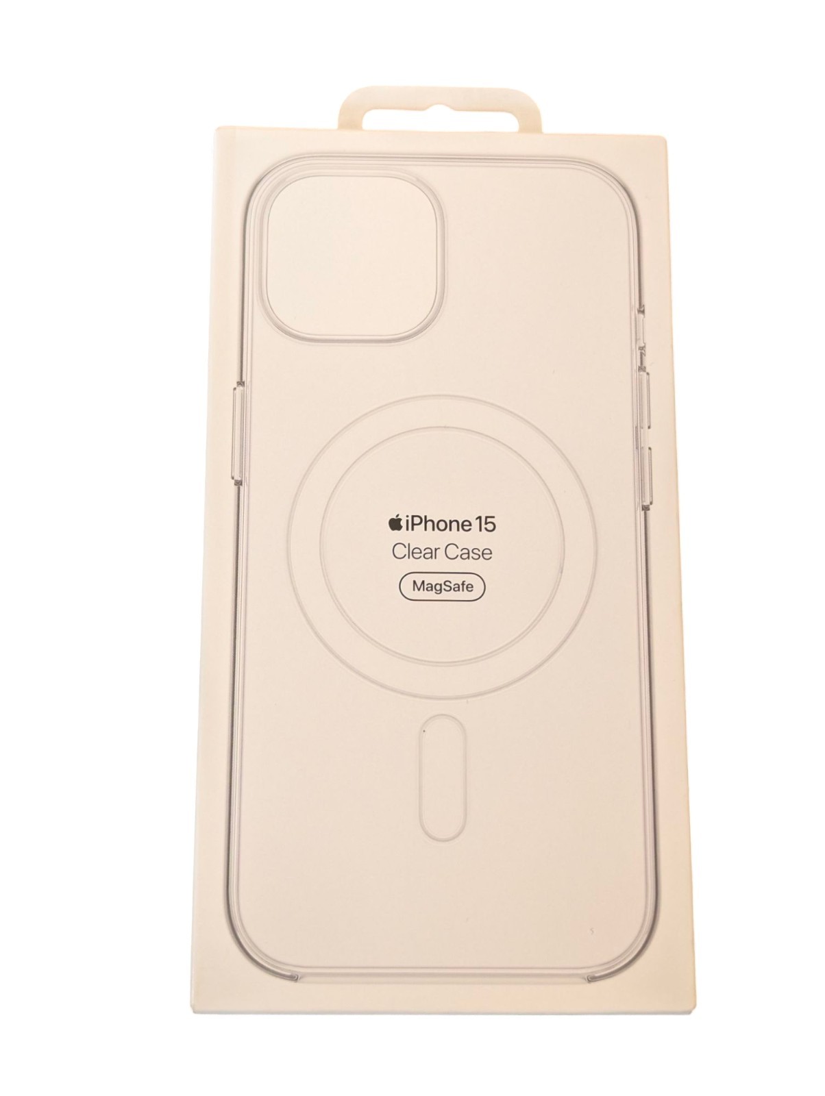 C6. Apple Clear Case with MagSafe for iPhone 15, Open Box