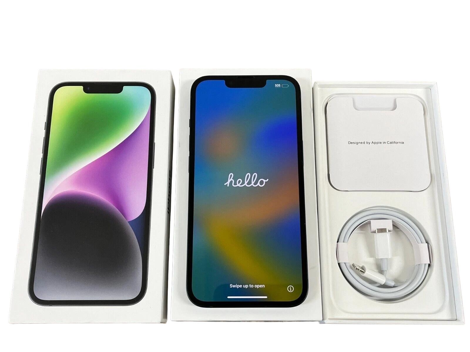 Apple iPhone 14 128GB Factory Unlocked All Networks A2649 Open Box, All Colors