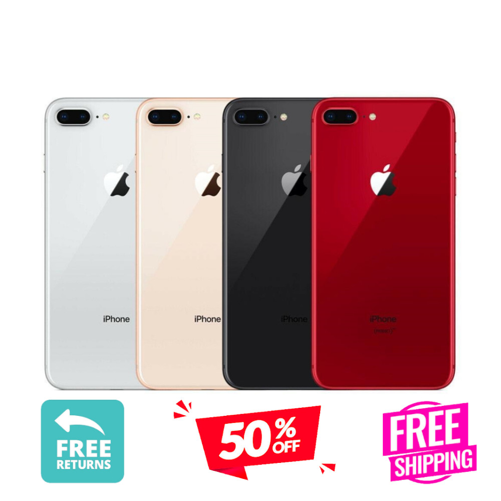 Apple iPhone 8 Plus 64GB A1897 A1864 GSM Unlocked Verizon At&t Tracfone iOS LTE