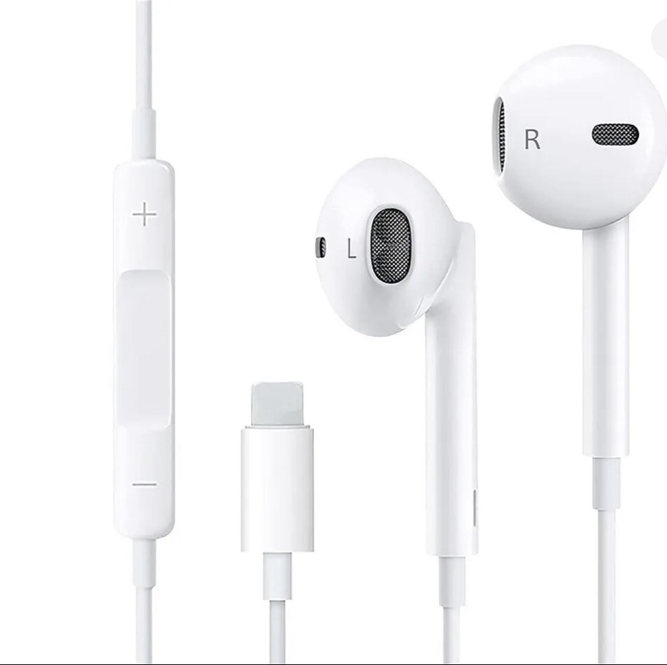 Apple EarPods with Lightning Connector In Ear Canal Headset – White