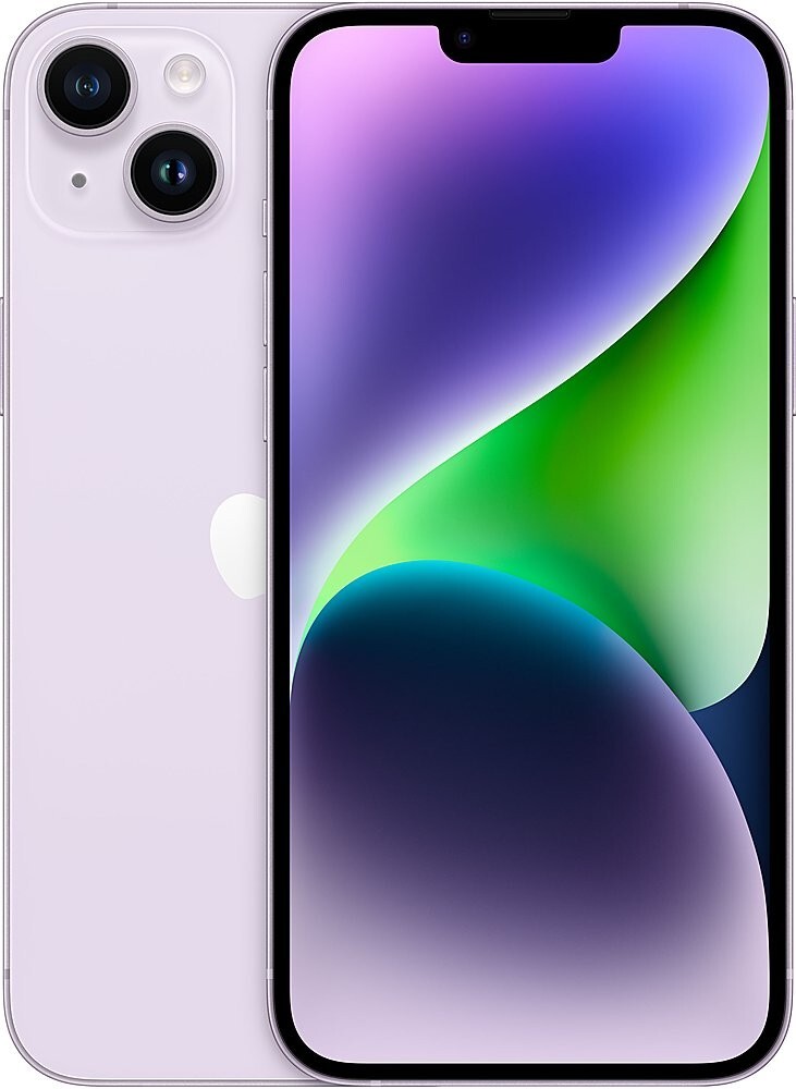 Apple iPhone 14 – 128 GB – Purple – Fully Unlocked 5G (Visible Scratches) Good