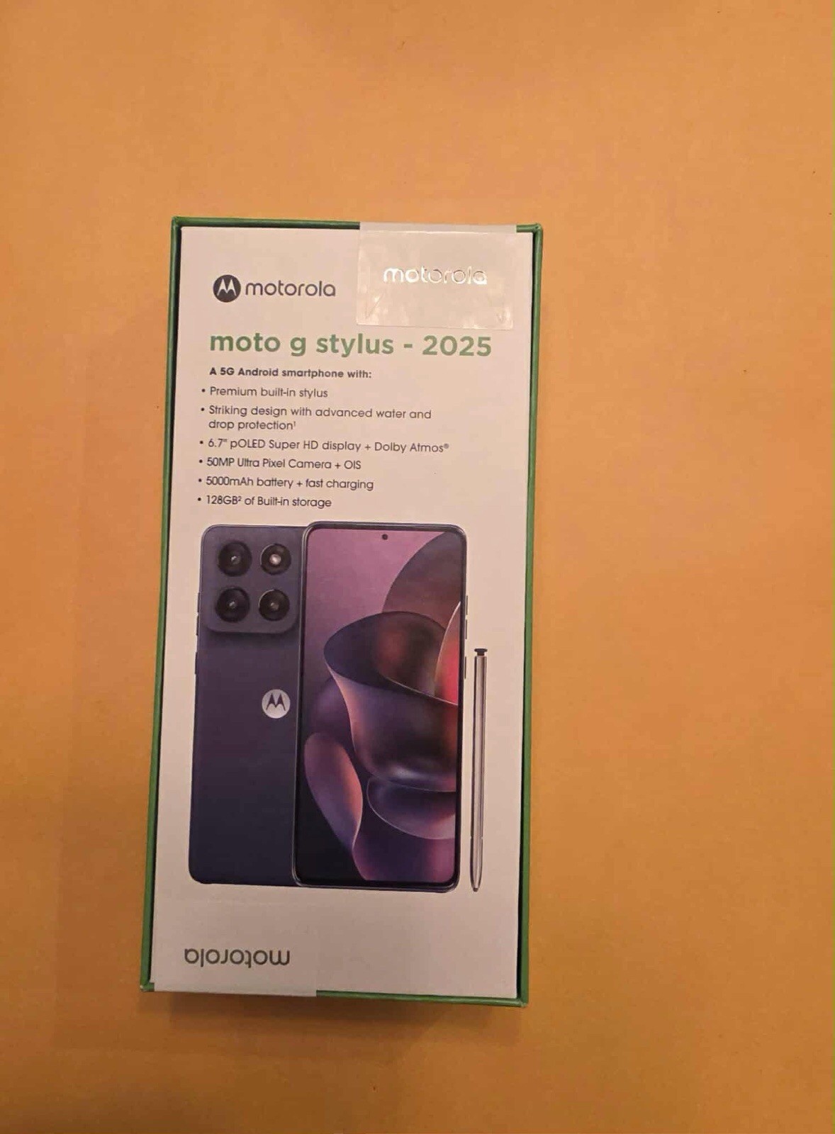 Motorola Moto G Stylus 2025 (Cricket Wireless) 128GB Factory Sealed
