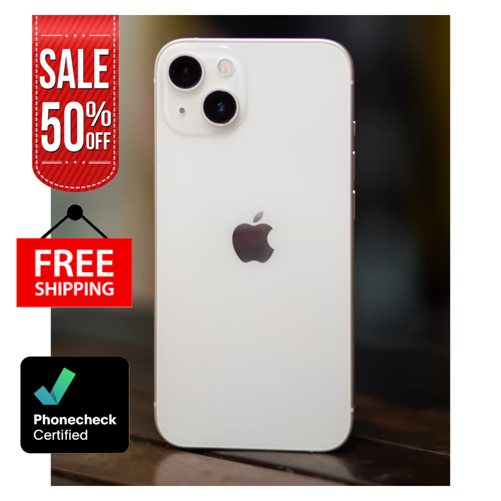 Apple iPhone 13 128GB 256GB 512GB All Colors Unlocked Verizon T-Mobile Good