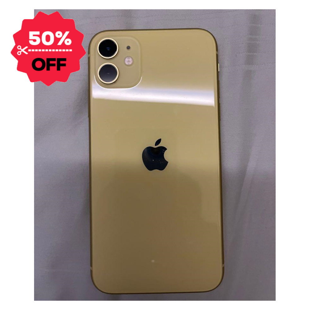 Apple iPhone 11 Unlocked Verizon T-Mobile SmartPhone Yellow/Black – 64GB 128GB