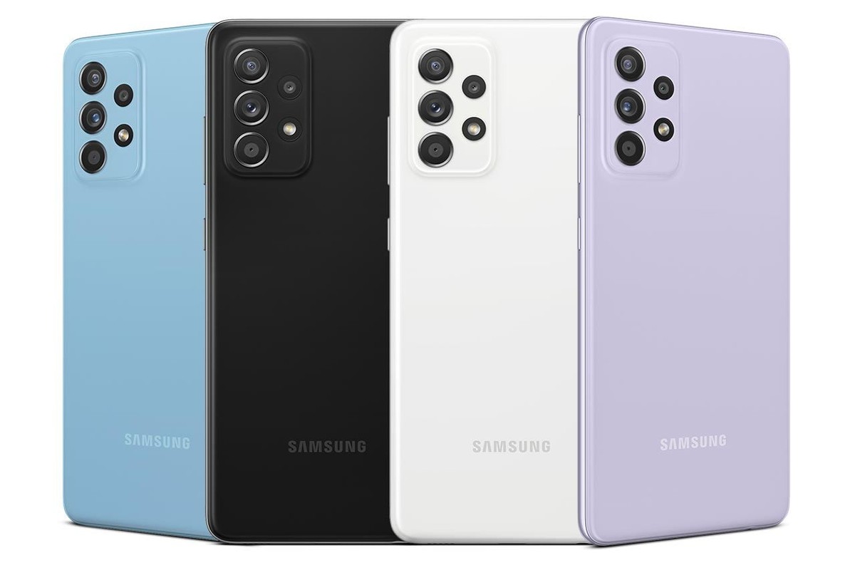 Samsung Galaxy A52 5G 128GB A526U AT&T Only Smartphone Good Light Burn