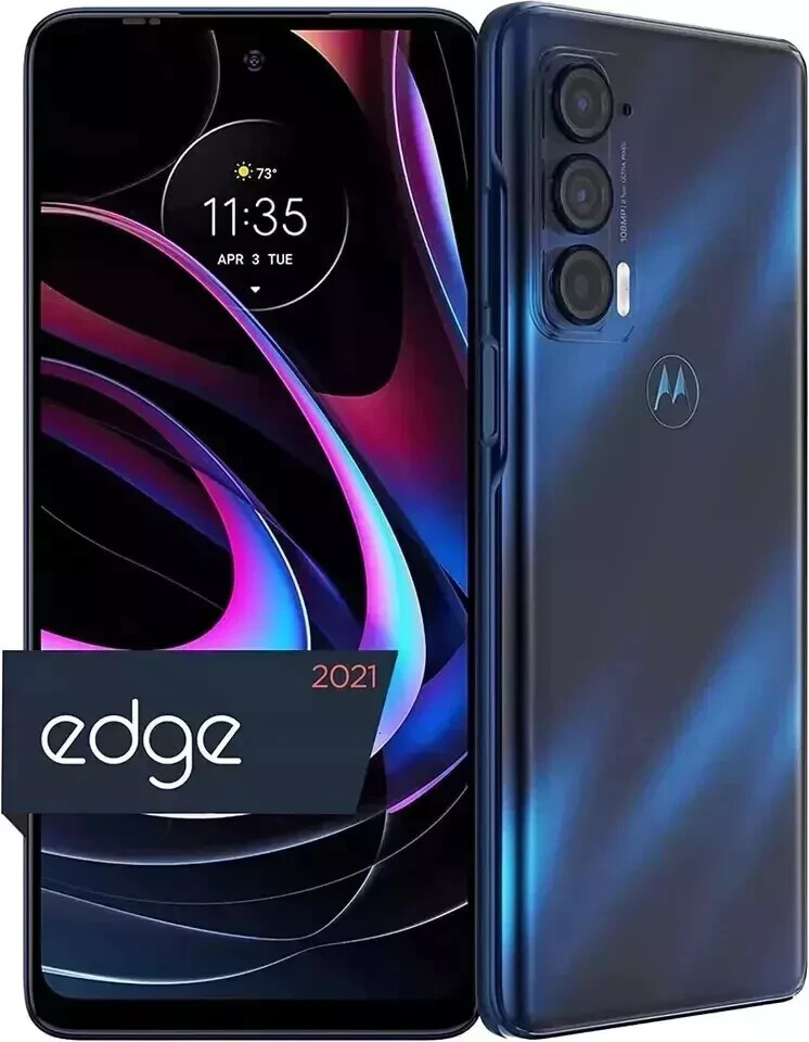 Moto Edge 5G UW 2021 XT2141-1 128GB Verizon/Unlocked, Very Good -Medium Burn