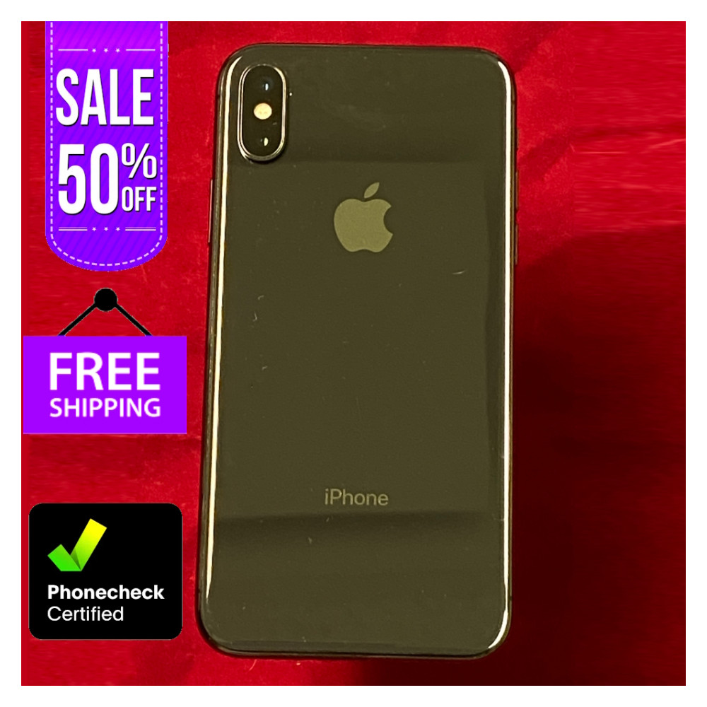 Apple iPhone X 64/256GB Unlocked – Good Condition, Free Shipping!