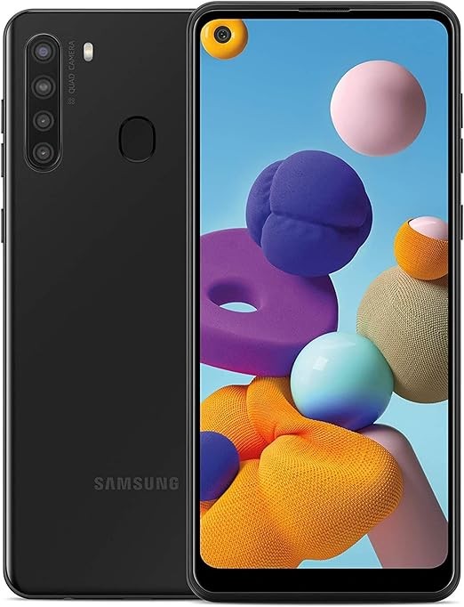 Samsung Galaxy A21 SM-A215U Verizon Only 32GB Black  A