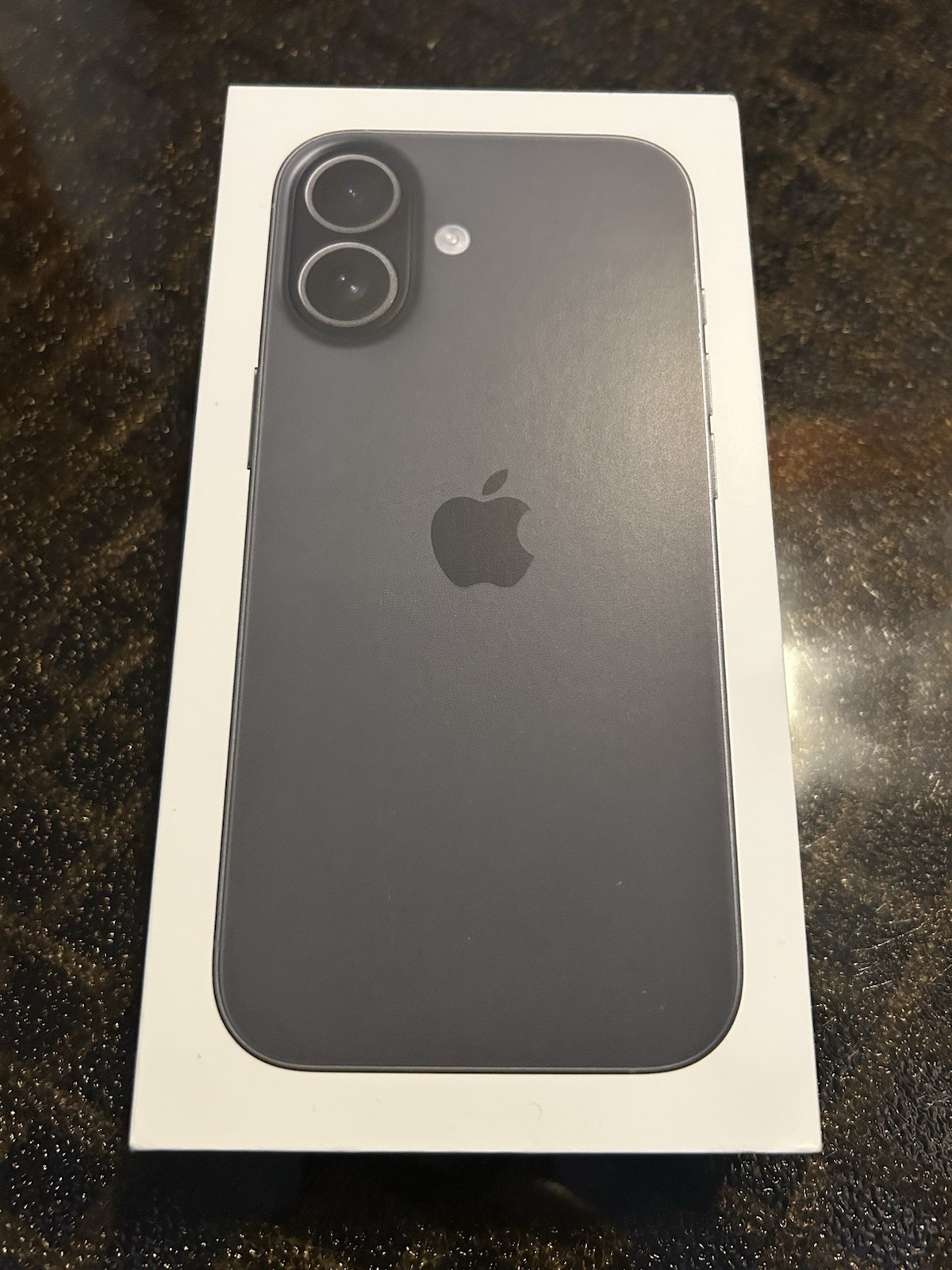 (JUST THE BOX)Apple iPhone 17 Black 256GB eSIM USB-C A3258 MG464LL/A Retail Box