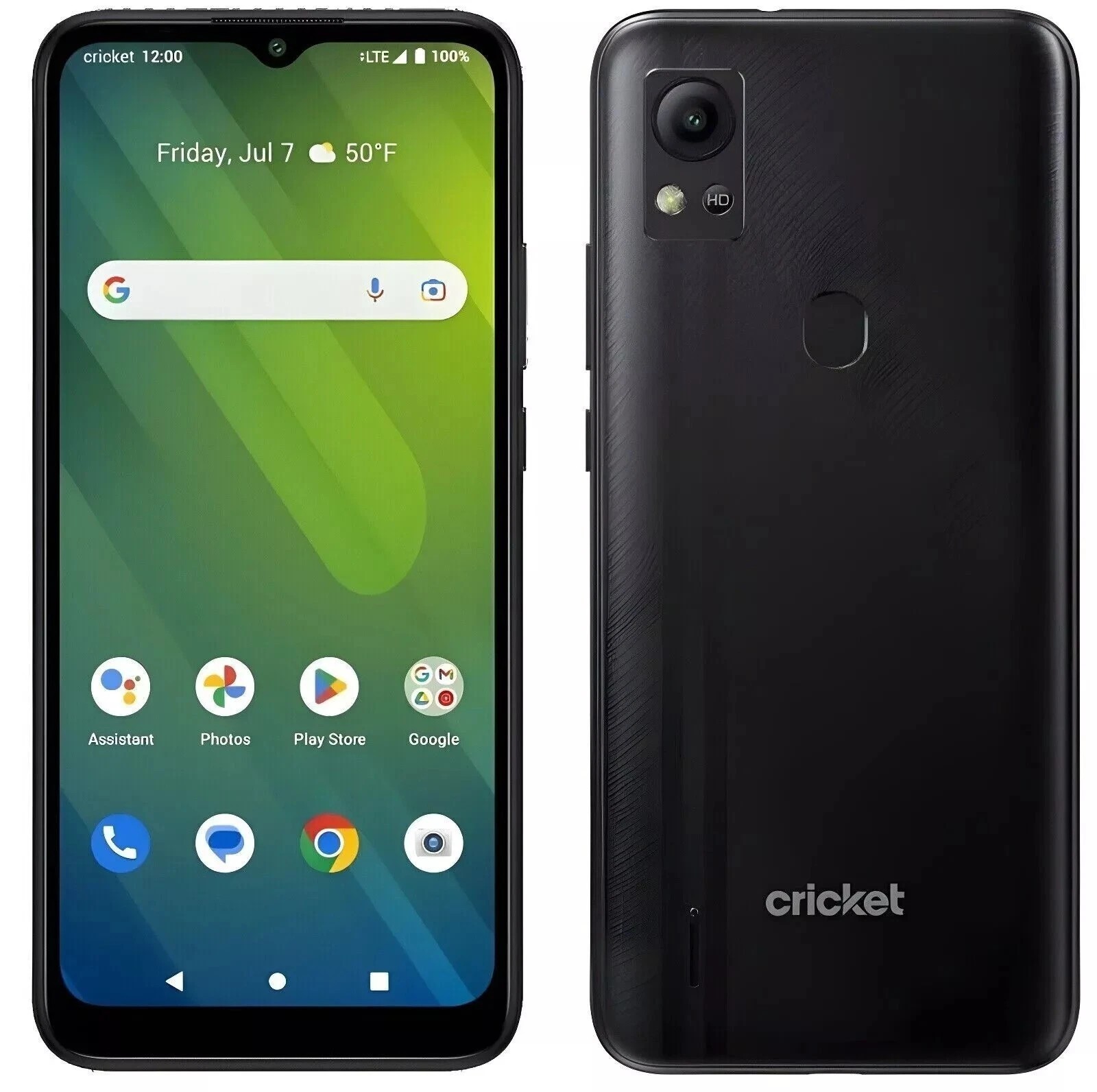 Cricket Icon 5 SL112C 32GB 3GB Unlocked Black Very Good Condition