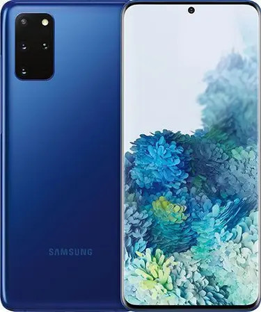 Samsung Galaxy S20+ 5G SM-G986U Unlocked 128GB Aura Blue C Medium Burn