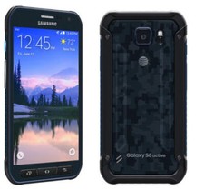 Samsung Galaxy S6 Active G890A AT&T Unlocked 32G Android Smartphone Good BLUE