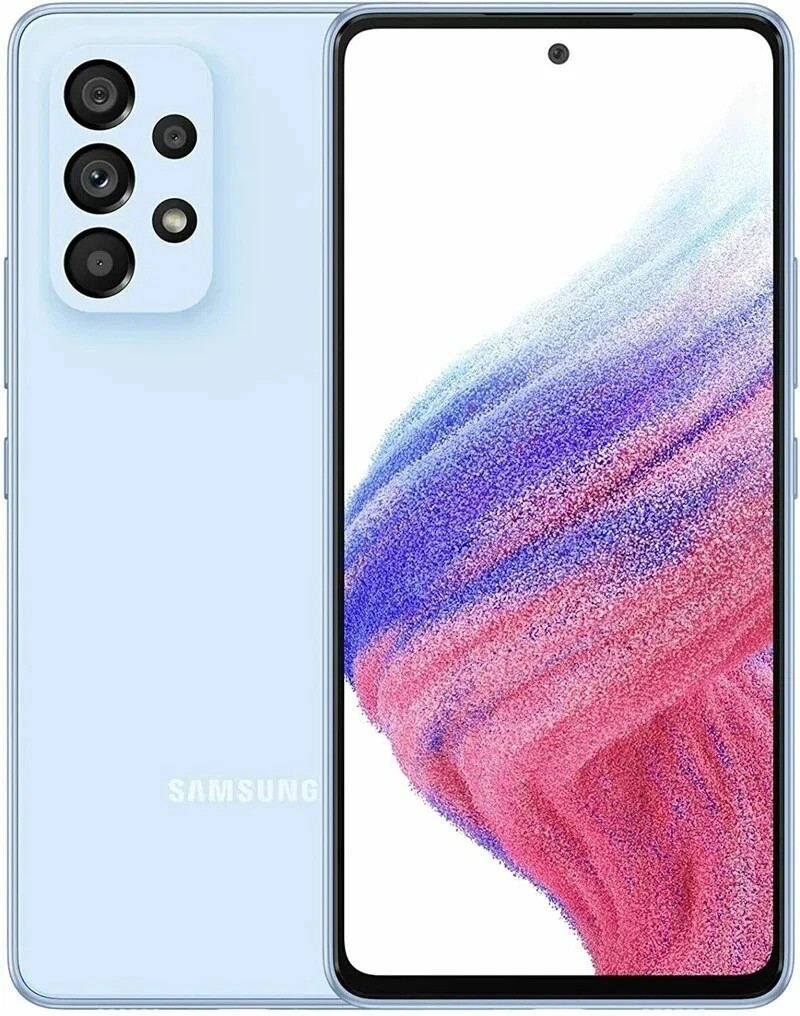 Samsung Galaxy A53 5G SM-A536E Unlocked 128GB Awesome Blue C