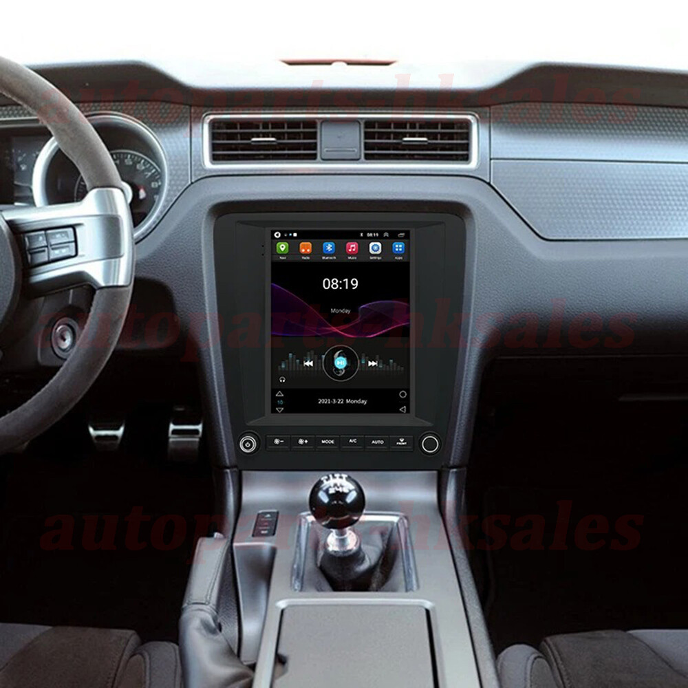 For Ford Mustang 2010-2014  Android 13 Carplay Car Stereo Radio GPS Navi WIFI