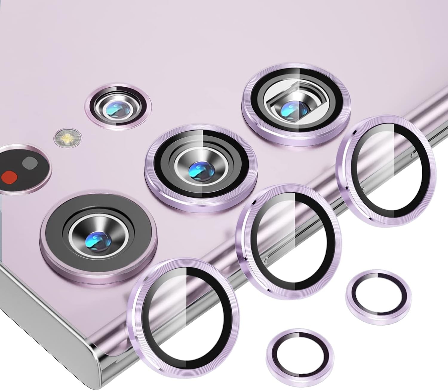 Camera Lens Protector for Samsung Galaxy S23 Ultra, Scratch Resistant HD Clear
