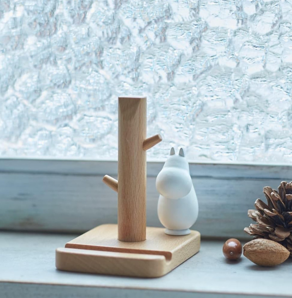 Moomin Wooden Smartphone Stand Smartphone Accessories Interior accessories Gift