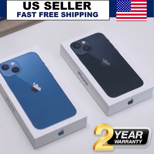 New in Sealed Box Apple iPhone 13 MINI 128/256 Factory Unlocked for All Carrier