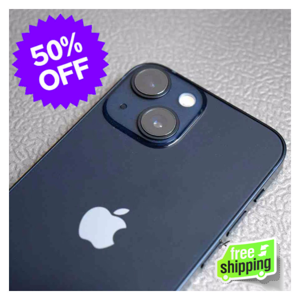 Apple iPhone 13 Unlocked Black/Pink 128GB 256GB iOS Verizon AT&T 5G Face ID