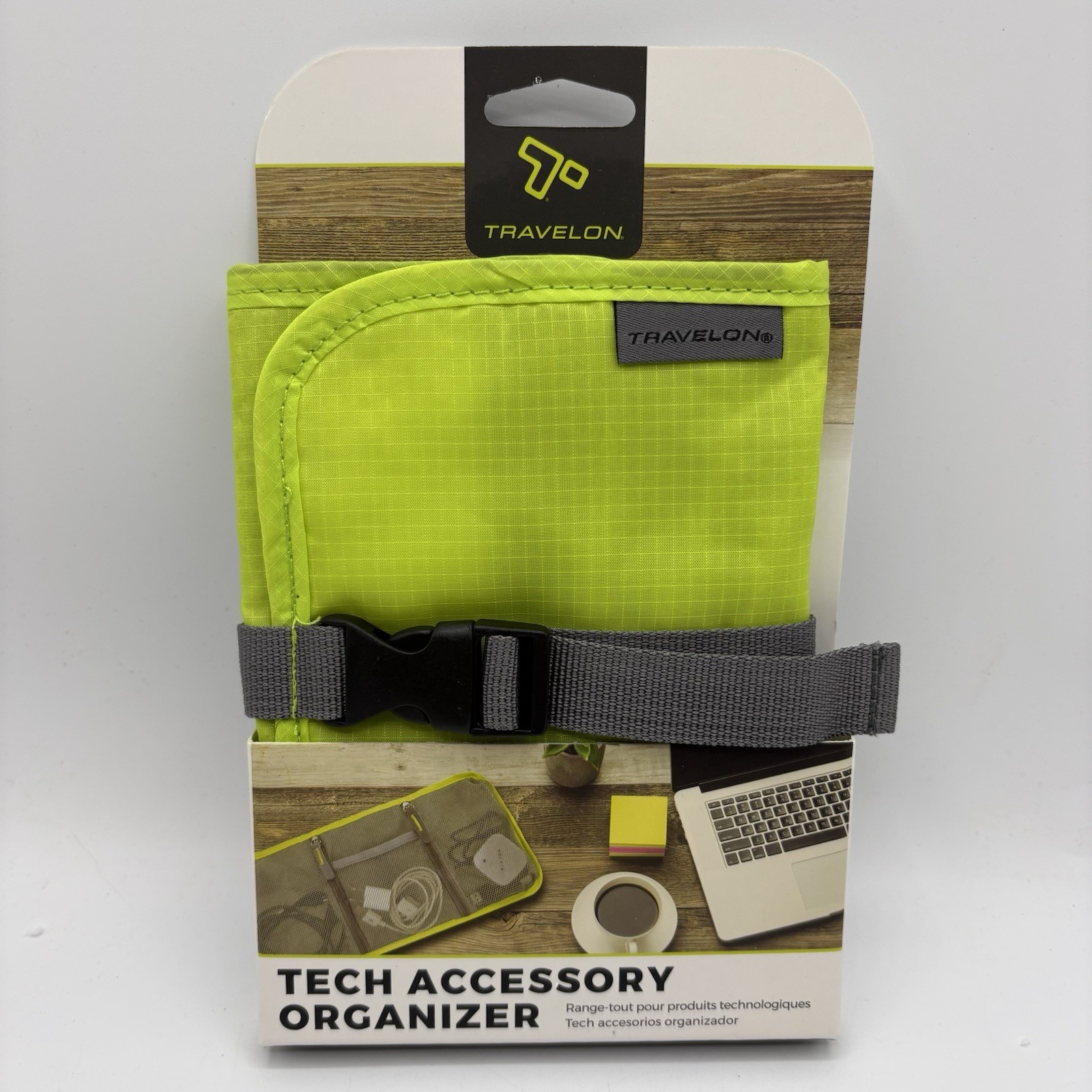 Travelon Tech Accessory Organizer Charcoal – 43134-530, Charcoal