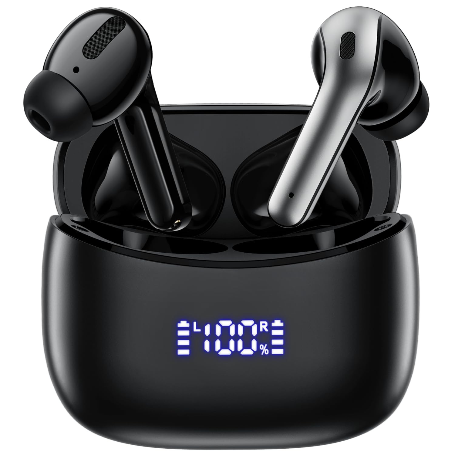 Wireless Earbuds, Bluetooth Ear Buds Headphones, 60H Long Playtime, Stereo De…
