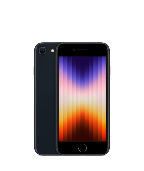iPhone SE 3rd Gen – Factory Unlocked – 64GB – Black – Good