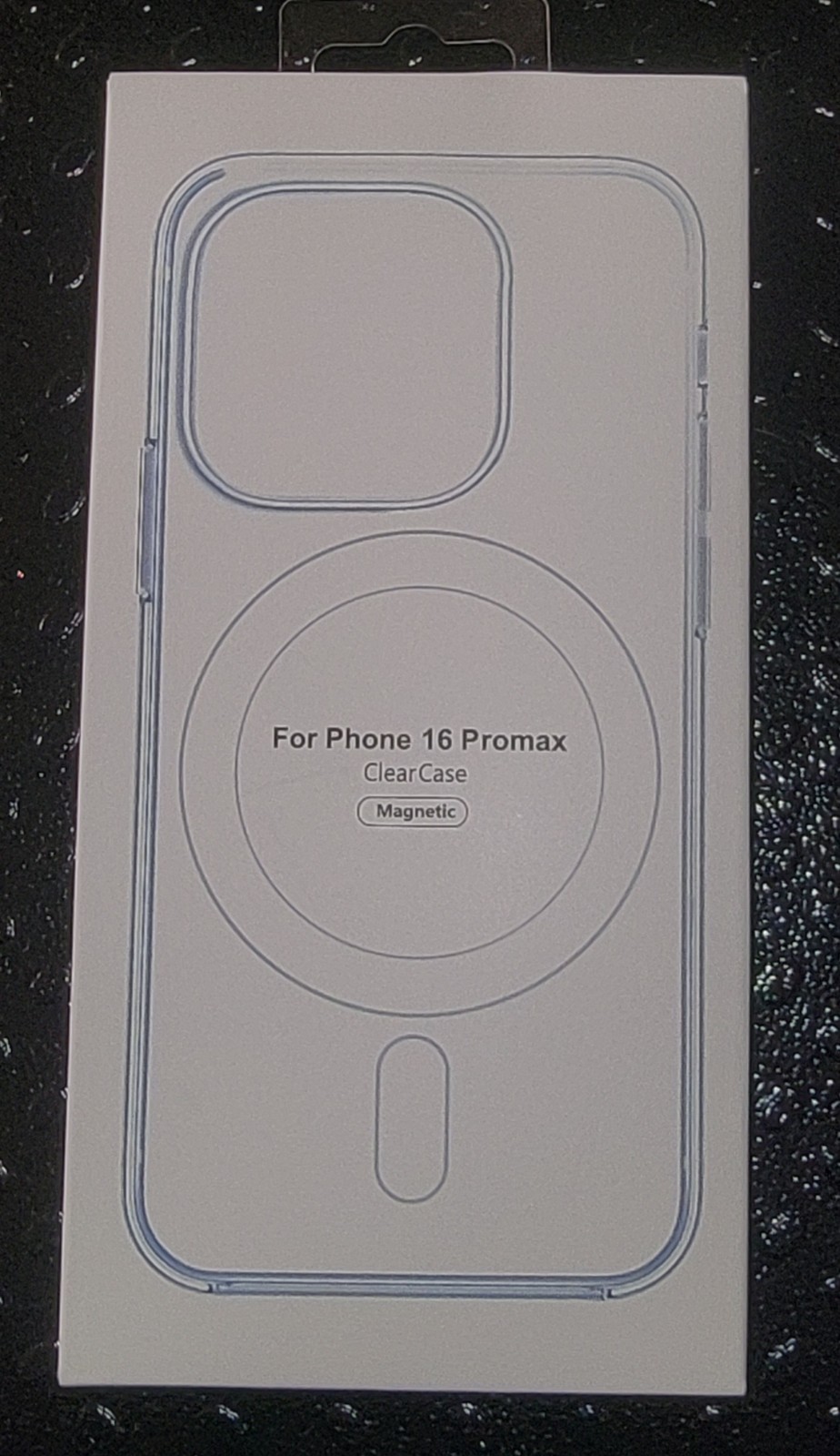 Clear Magnetic Silicone Fitted Case Skin Transparent for Apple Phone 16 Promax